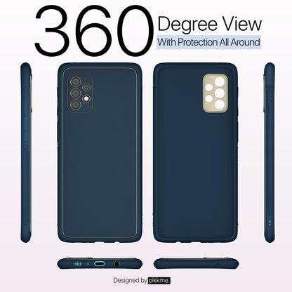Blue Chrome back cover for Samsung A52/A52s – Pikkme – photo 3