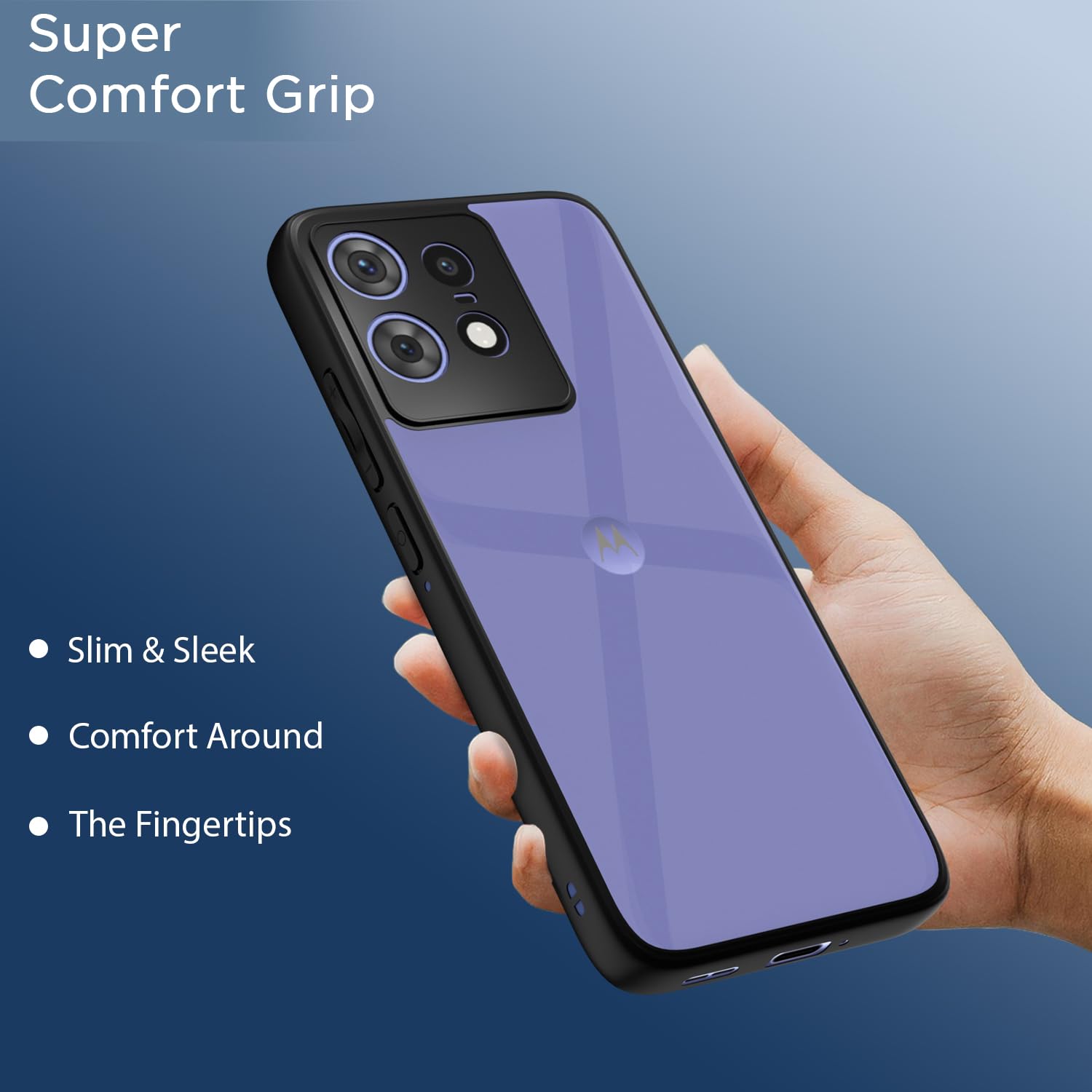 Black mobile cover for Moto Edge 50 Pro 5G – Pikkme – photo 6