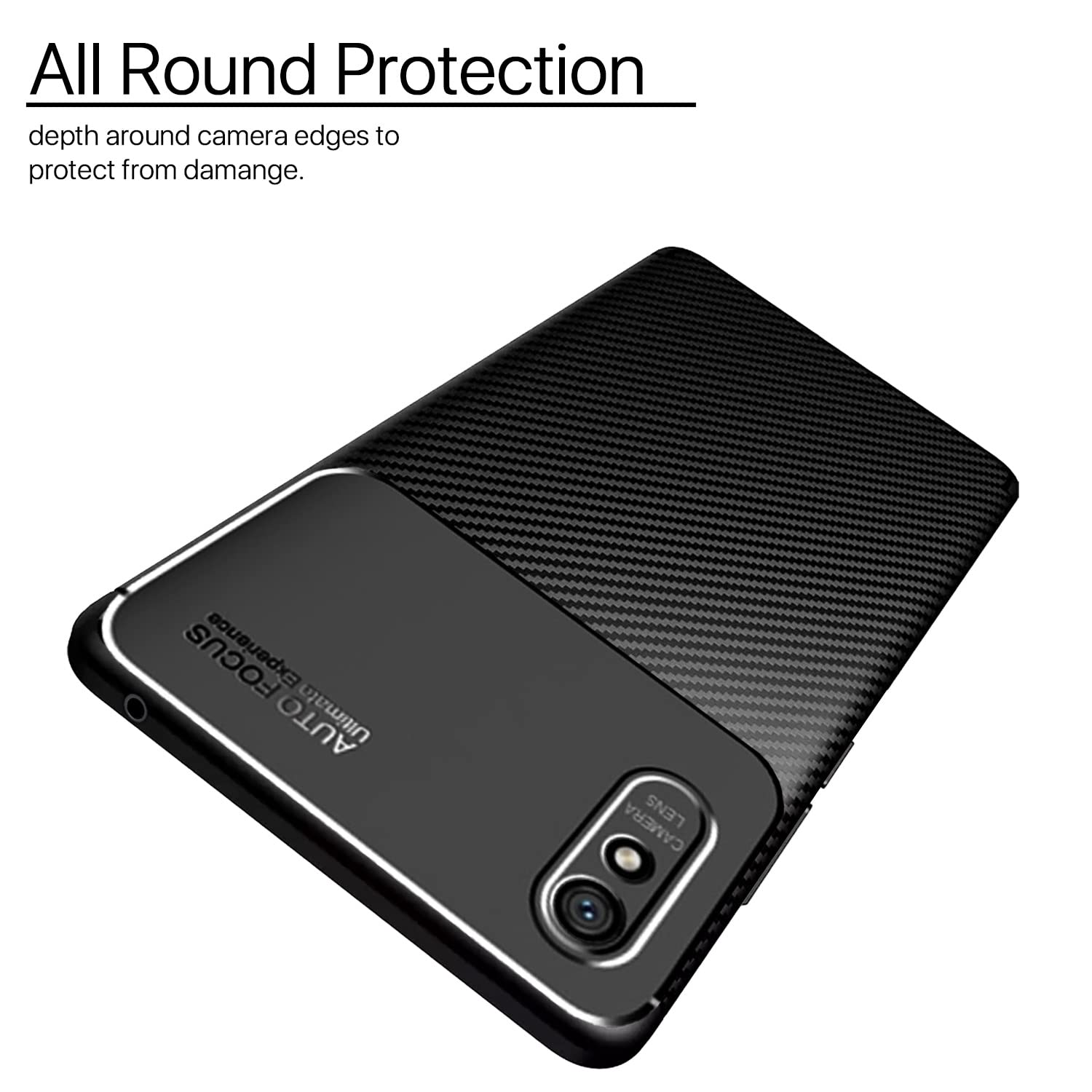 Black phone cover for Redmi 9A/9i/9A Sport – Pikkme – photo 2