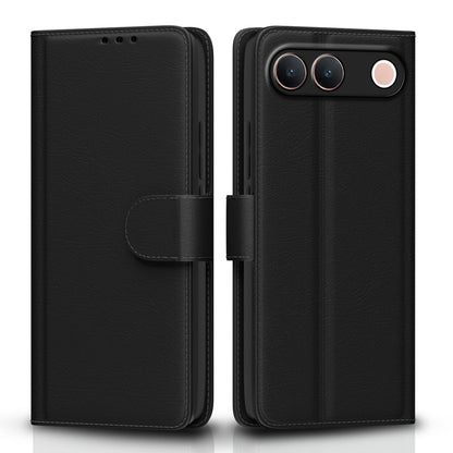 Pikkme Vivo S2 5G black mobile flip cover