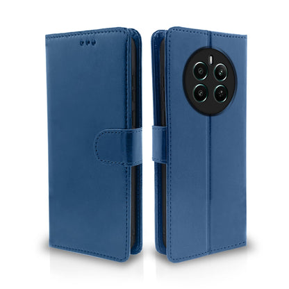Pikkme blue mobile flip cover for Realme 12 Plus/P1/Narzo 70/Narzo 70 Pro 5G