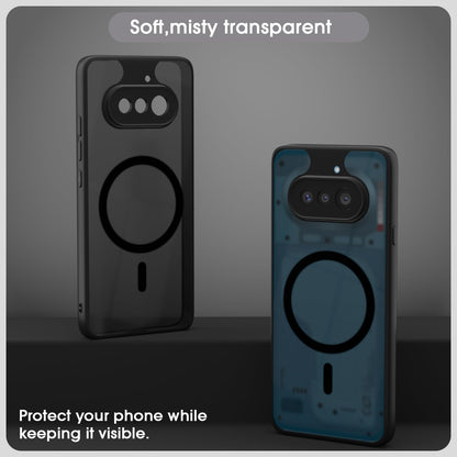 Pikkme Nothing Phone 4a 5G MagSafe black smoke mag-safe back cover – photo 3
