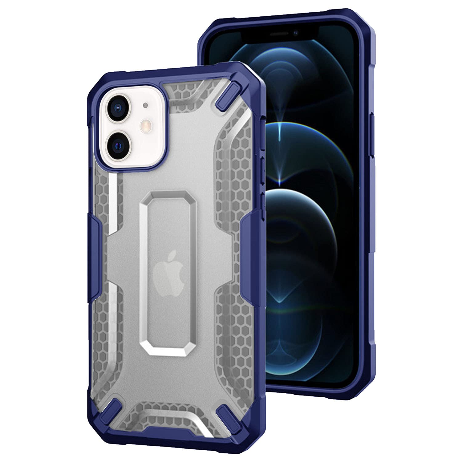 Blue Carbon phone cover for iPhone 11 – Pikkme