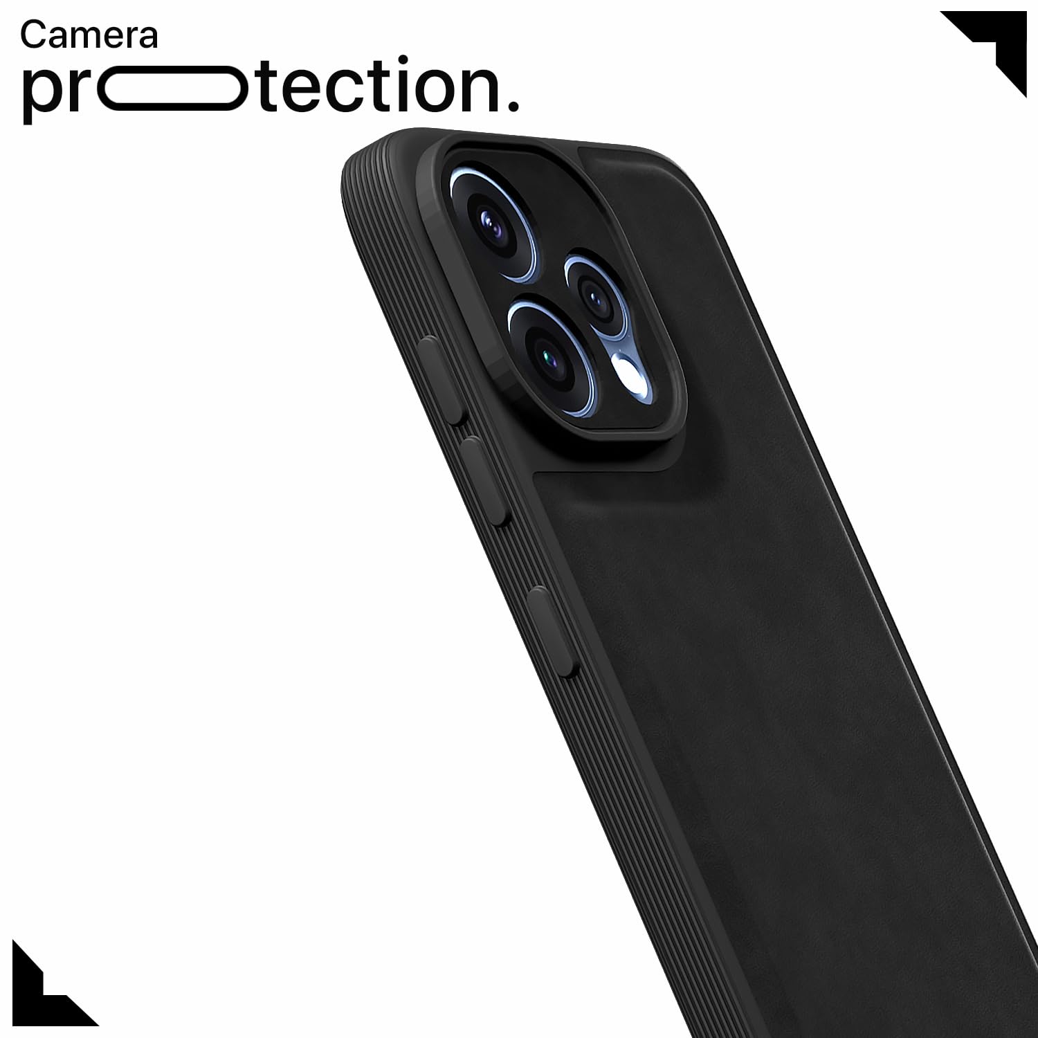 Pikkme black mobile cover for Oppo Reno 15 5G – photo 5