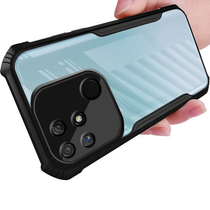 Realme Narzo 50A Hybrid mobile cover in black by Pikkme – photo 2