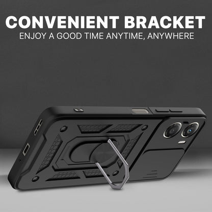 Moto G06 Power/G06 4G/360 D10 Camera Shield back cover in black by Pikkme – photo 3