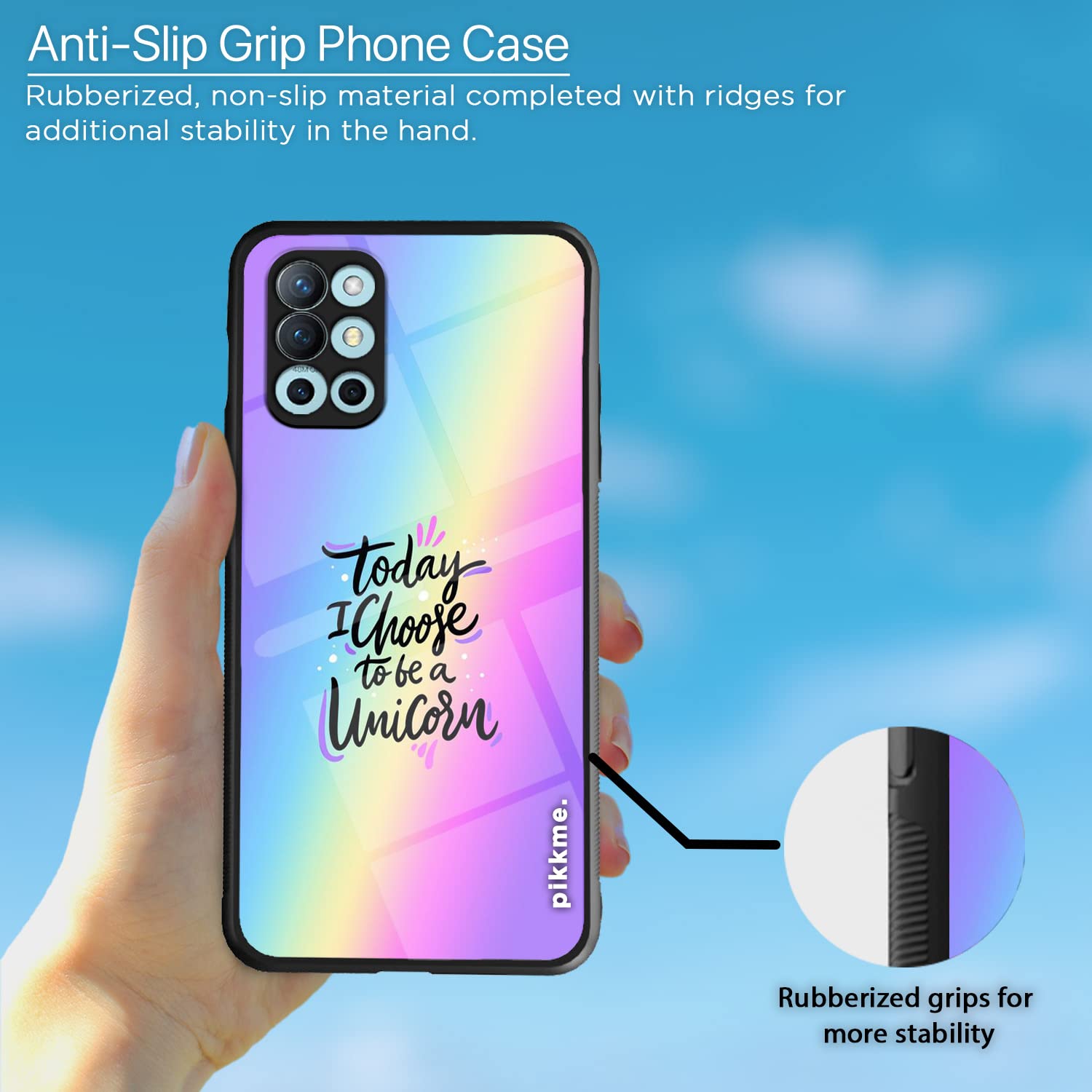 Pikkme OnePlus 8T Hybrid mobile back cover – photo 5