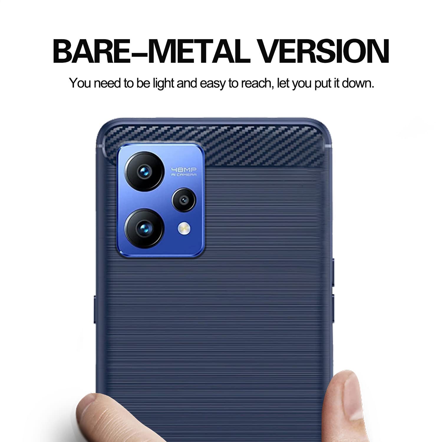 Pikkme blue mobile back cover for Realme Narzo 50 Pro 5G – photo 6