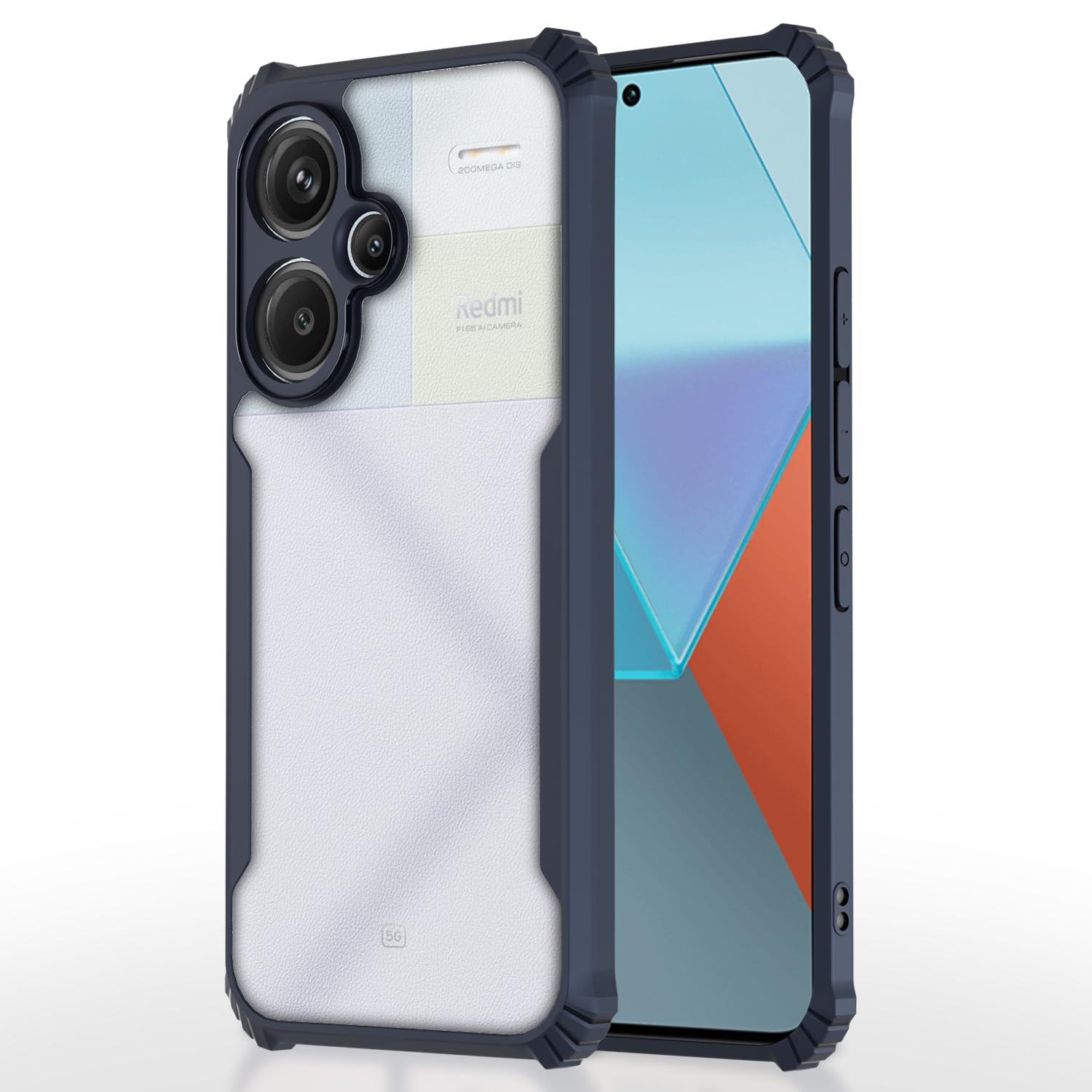 Blue mobile back cover for Redmi Note 13 Pro Plus 5G – Pikkme