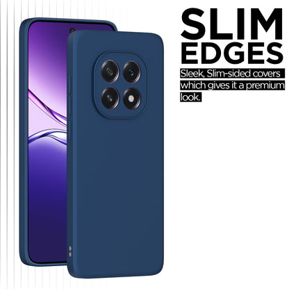 Pikkme Oppo F29 5G Soft Matte Silicone Shockproof Case (Blue)