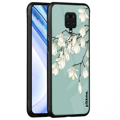 Pikkme Flower mobile back cover for Redmi Note 9 Pro/Note 9 Pro Max/Note 10 Lite