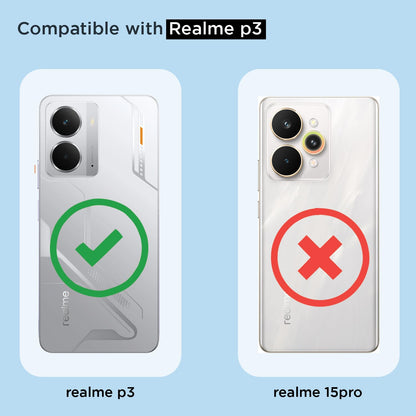 Pikkme Realme P3 5G MagSafe transparent mag-safe mobile cover – photo 4