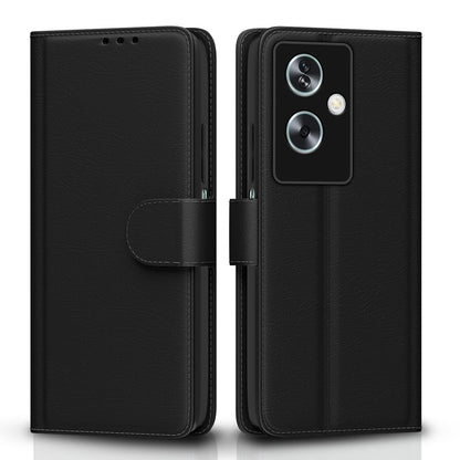 Oppo A79 5G Wallet wallet flip cover in black by Pikkme