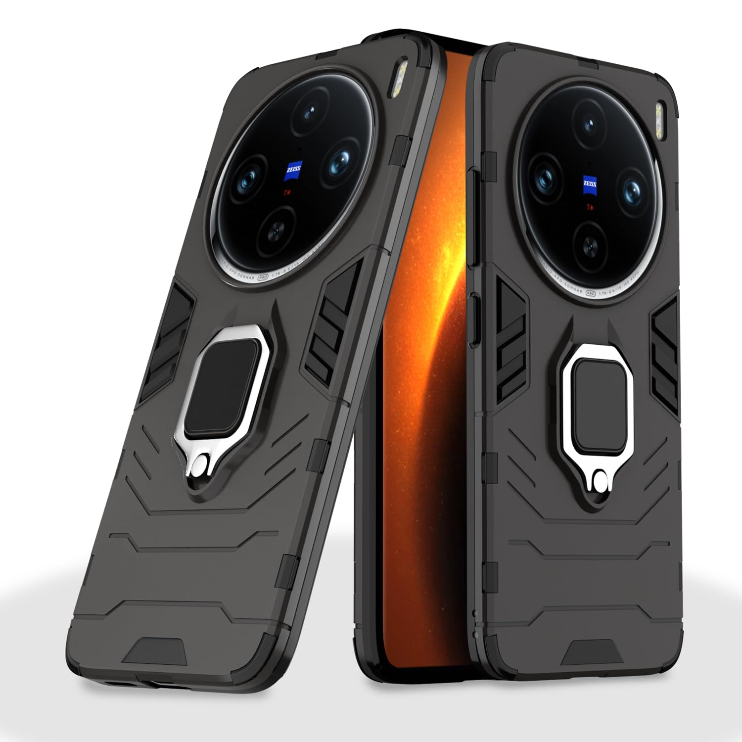Pikkme Vivo X100 Pro 5G black mobile cover