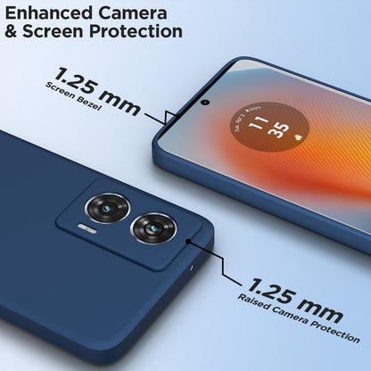 Moto Edge 50 Fusion/G96 5G Matte phone cover in blue by Pikkme – photo 2