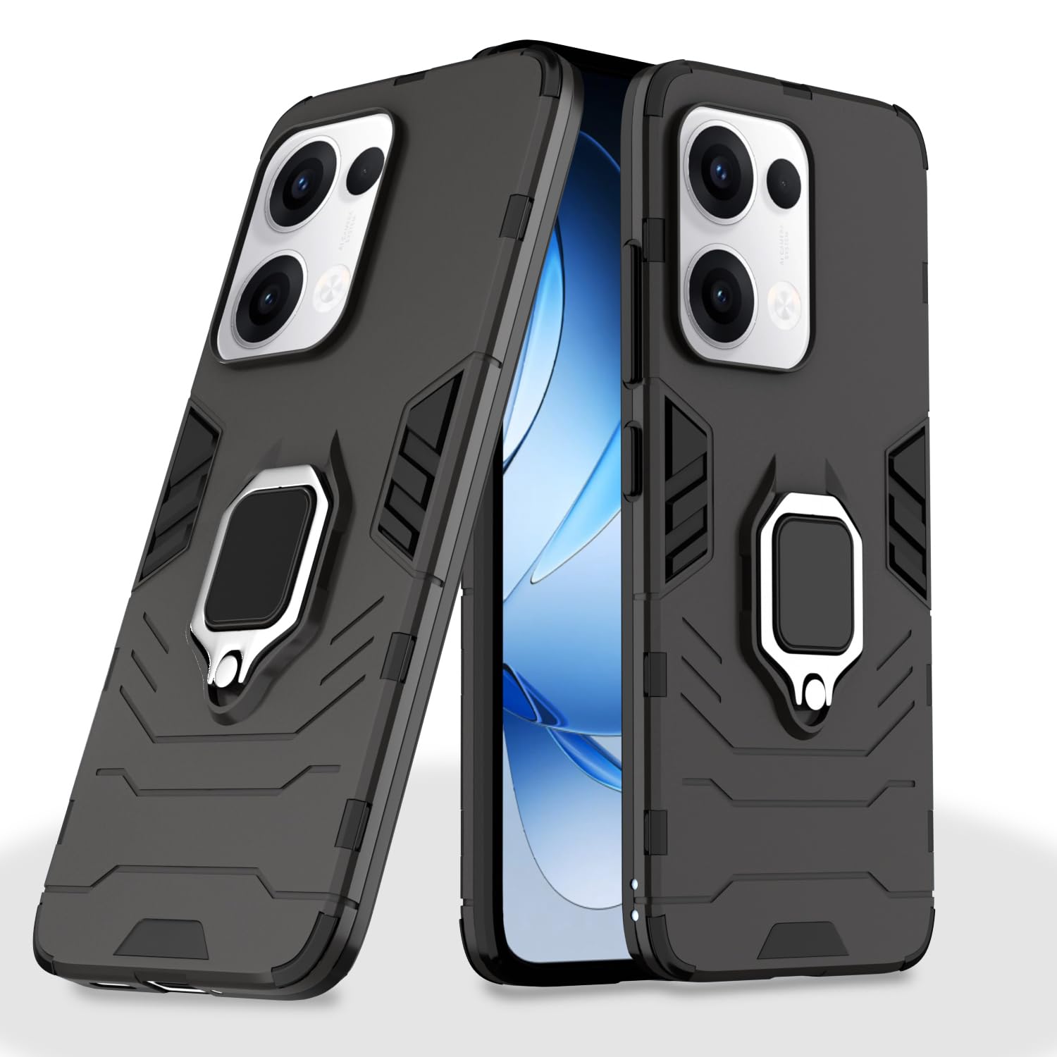 Pikkme Oppo Reno 13 5G black mobile cover