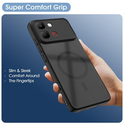 Black smoke mag-safe phone cover for Infinix Note Edge 5G – Pikkme – photo 6
