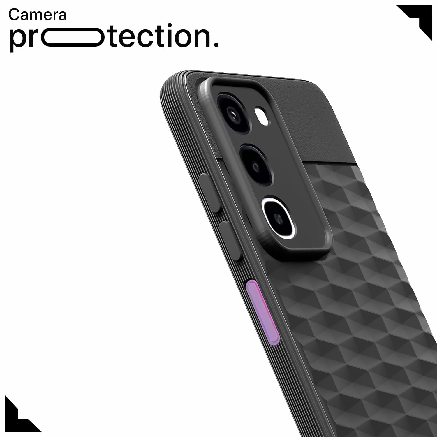Realme P4R 5G Silicone phone cover in black by Pikkme – photo 5