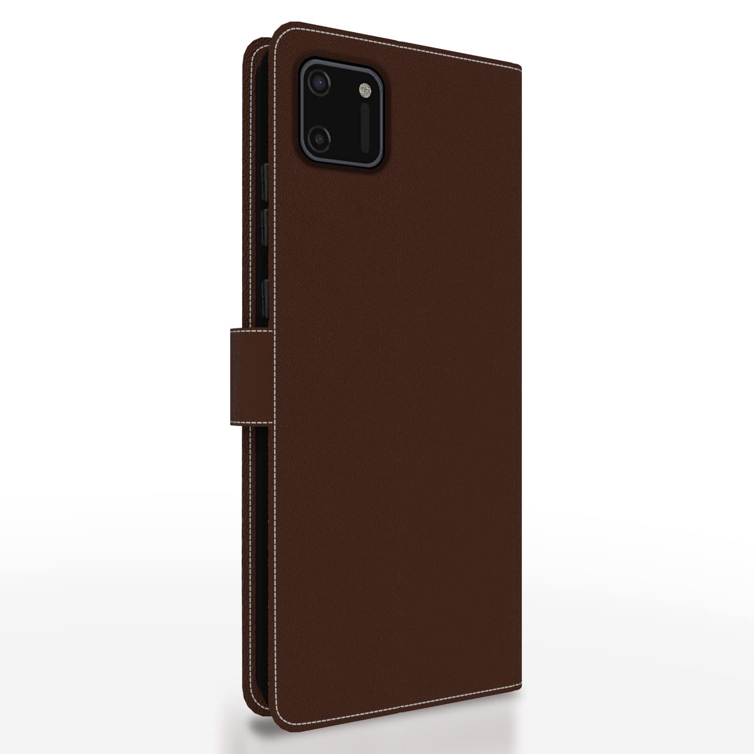 Pikkme Realme C11 brown & coffee wallet flip cover – photo 4
