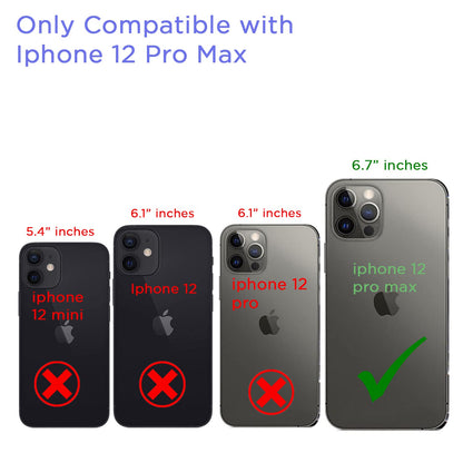 iPhone 12 Pro Max Leather mobile back cover in black by Pikkme – photo 2