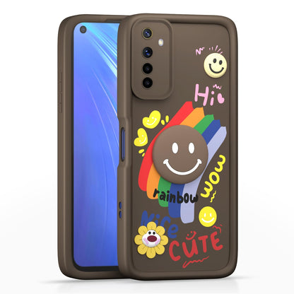 Brown phone cover for Realme 6/6i – Pikkme