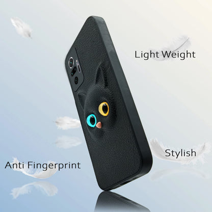 Pikkme Redmi Note 10 Pro/Note 10 Pro Max Cat black phone cover – photo 3