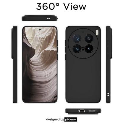 Pikkme black Matte phone cover for Vivo X200 Pro 5G – photo 4