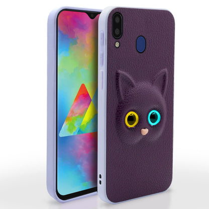 Pikkme Samsung M20 purple mobile cover