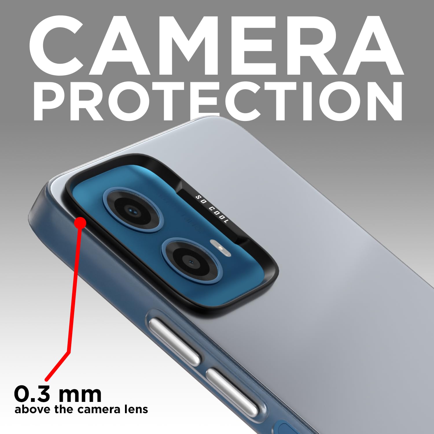Pikkme silver Matte phone cover for Moto G34/G45 5G – photo 6