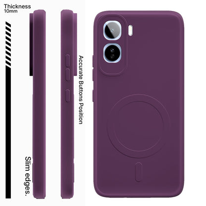 Pikkme Vivo T5 Pro 5G MagSafe purple mobile back cover – photo 3