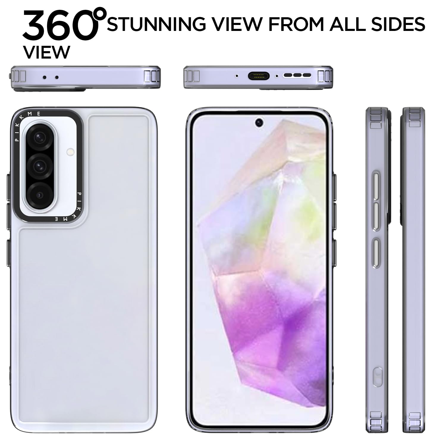 Pikkme Samsung A36 5G transparent back cover – photo 5