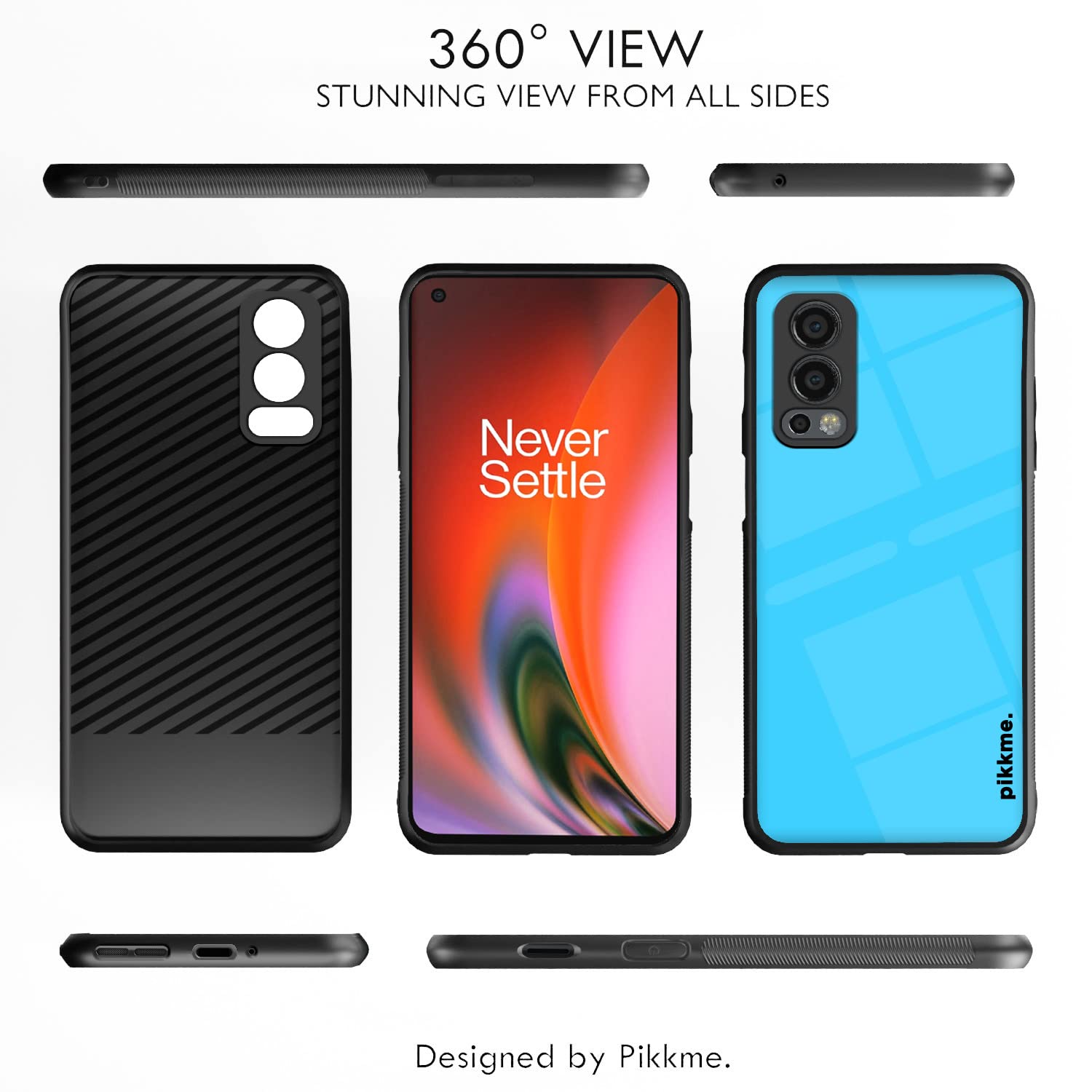 Hybrid Phone cover for OnePlus Nord 2 5G – Pikkme – photo 2