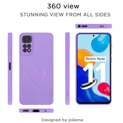 Pikkme Redmi Note 11/Note 11s Chain purple mobile cover – photo 2