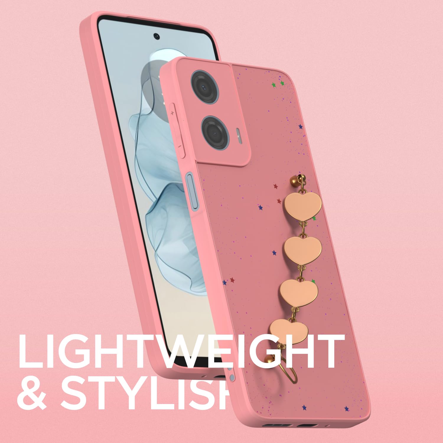 Moto G24 Power phone cover in pink by Pikkme – photo 6