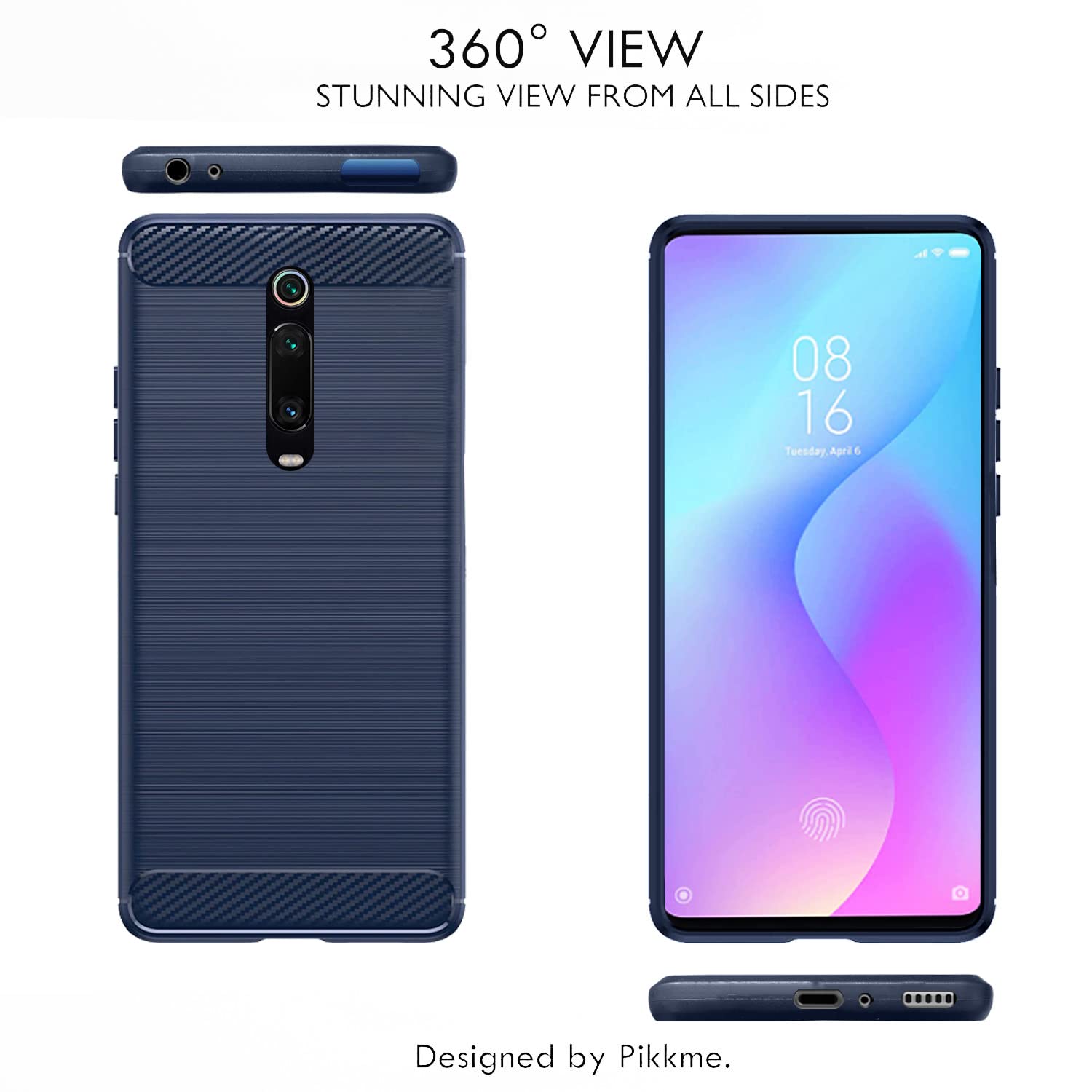 Blue mobile back cover for Redmi K20/K20 Pro – Pikkme – photo 3