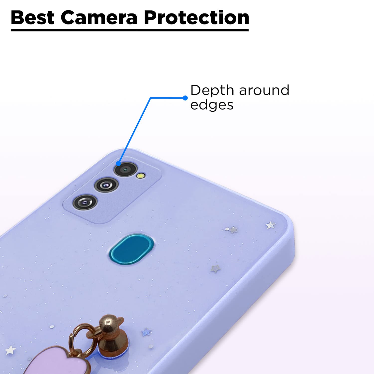 Purple mobile back cover for Samsung M30s/M21/M21 2021 – Pikkme – photo 2