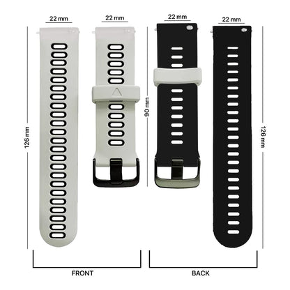 Pikkme Modern Sports Strap (White & Black) – photo 5