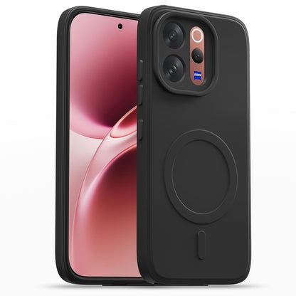 Vivo V70 5G MagSafe mobile cover in black by Pikkme