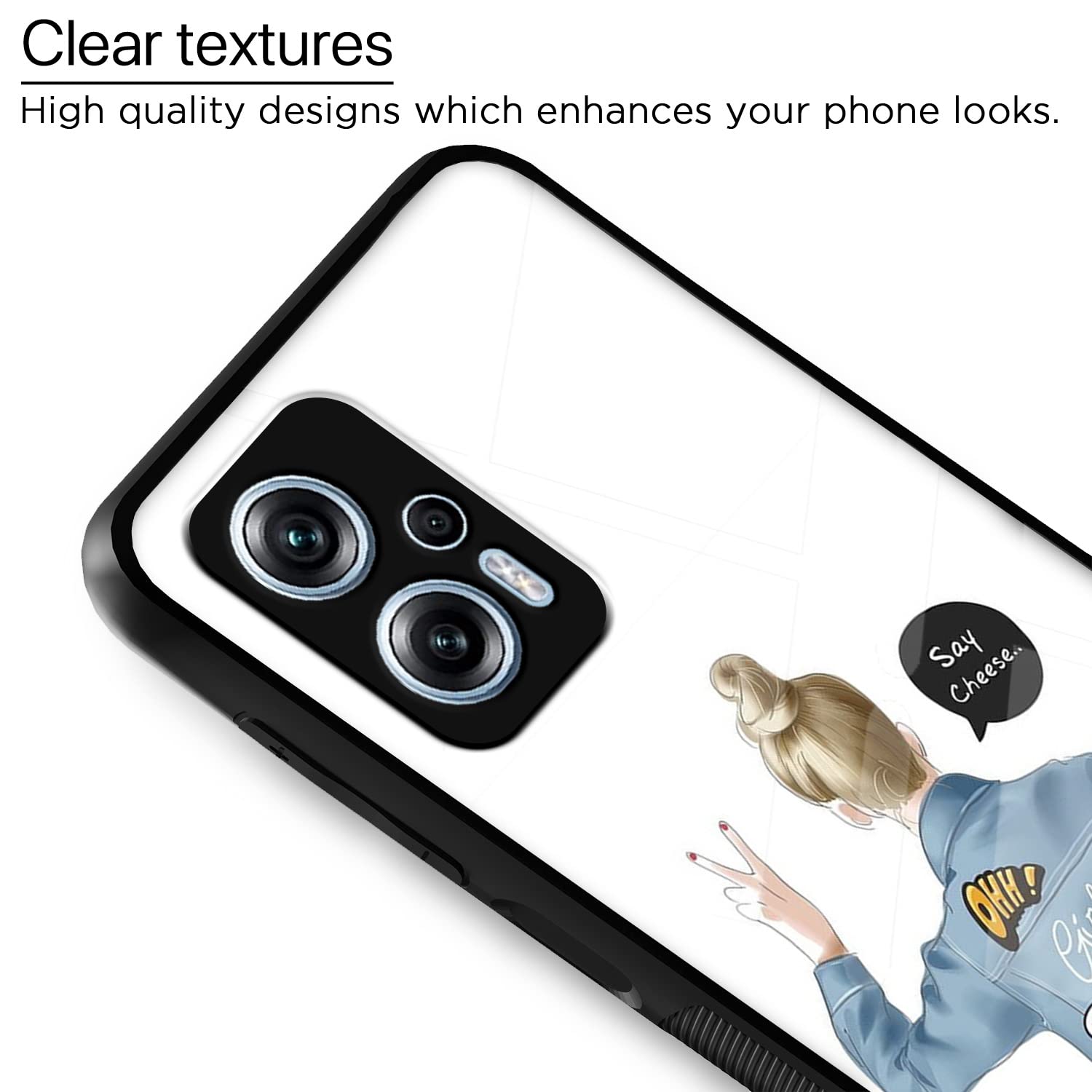 Redmi K50i 5G mobile back cover by Pikkme – photo 4