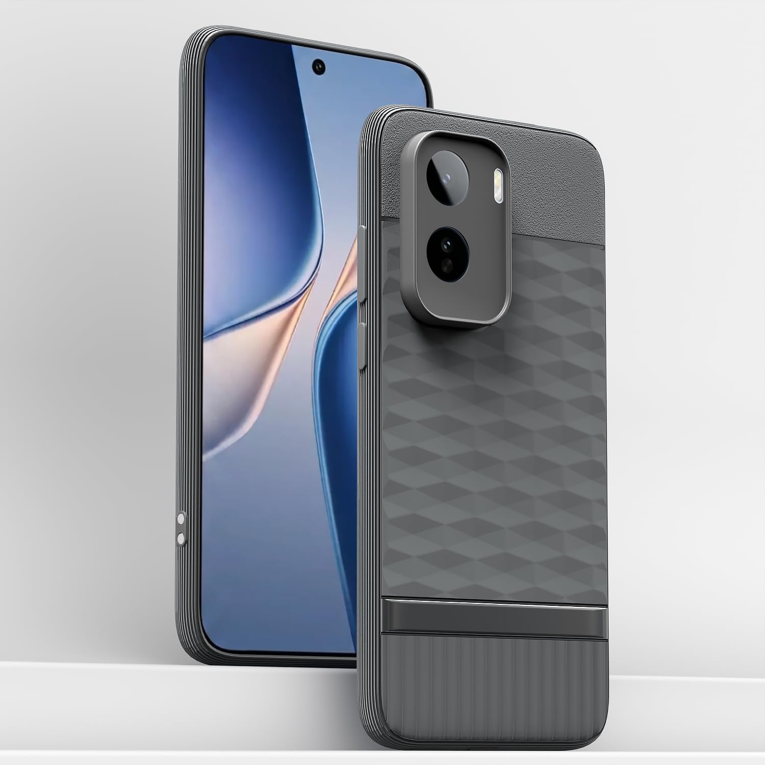 Grey mobile cover for Vivo T5 Pro 5G – Pikkme – photo 2