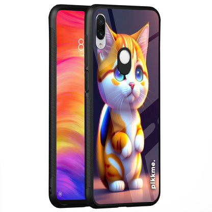 Pikkme Redmi Note 7/Note 7 Pro/Note 7s Cat mobile back cover