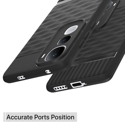Black Silicone phone cover for Vivo Y400 5G – Pikkme – photo 4