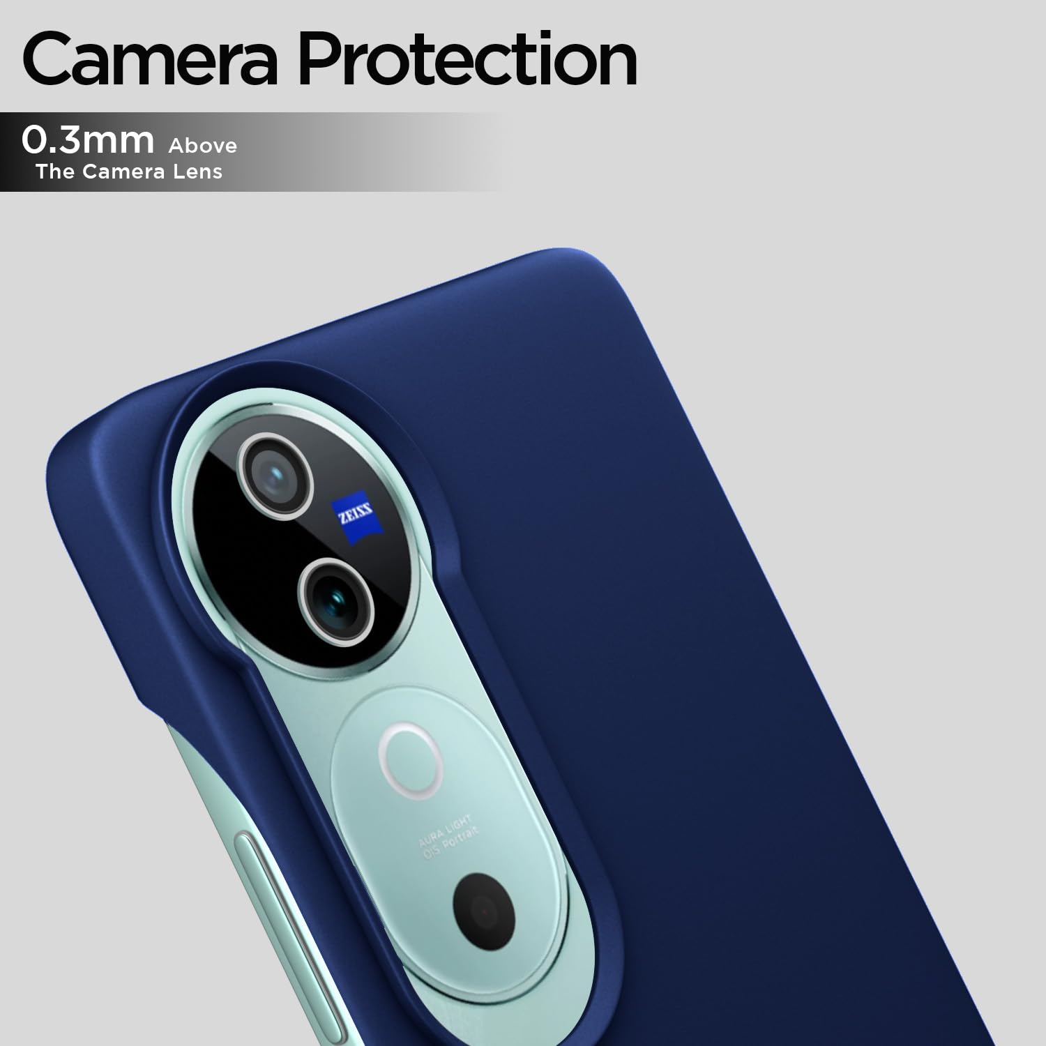 Pikkme blue back cover for Vivo V40/V40 Pro/T3 Ultra 5G – photo 3
