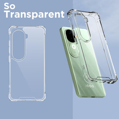 Pikkme transparent PC-TPU mobile cover for iQOO Z9s/Vivo V40e 5G 5G – photo 2