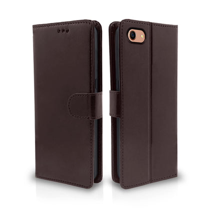 Pikkme Oppo A83 Vintage Flip Cover (Coffee)