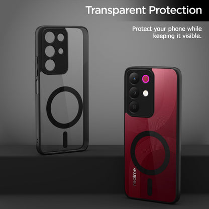 Realme Narzo 90X/C85/15X 5G mobile cover in black mag-safe by Pikkme – photo 3