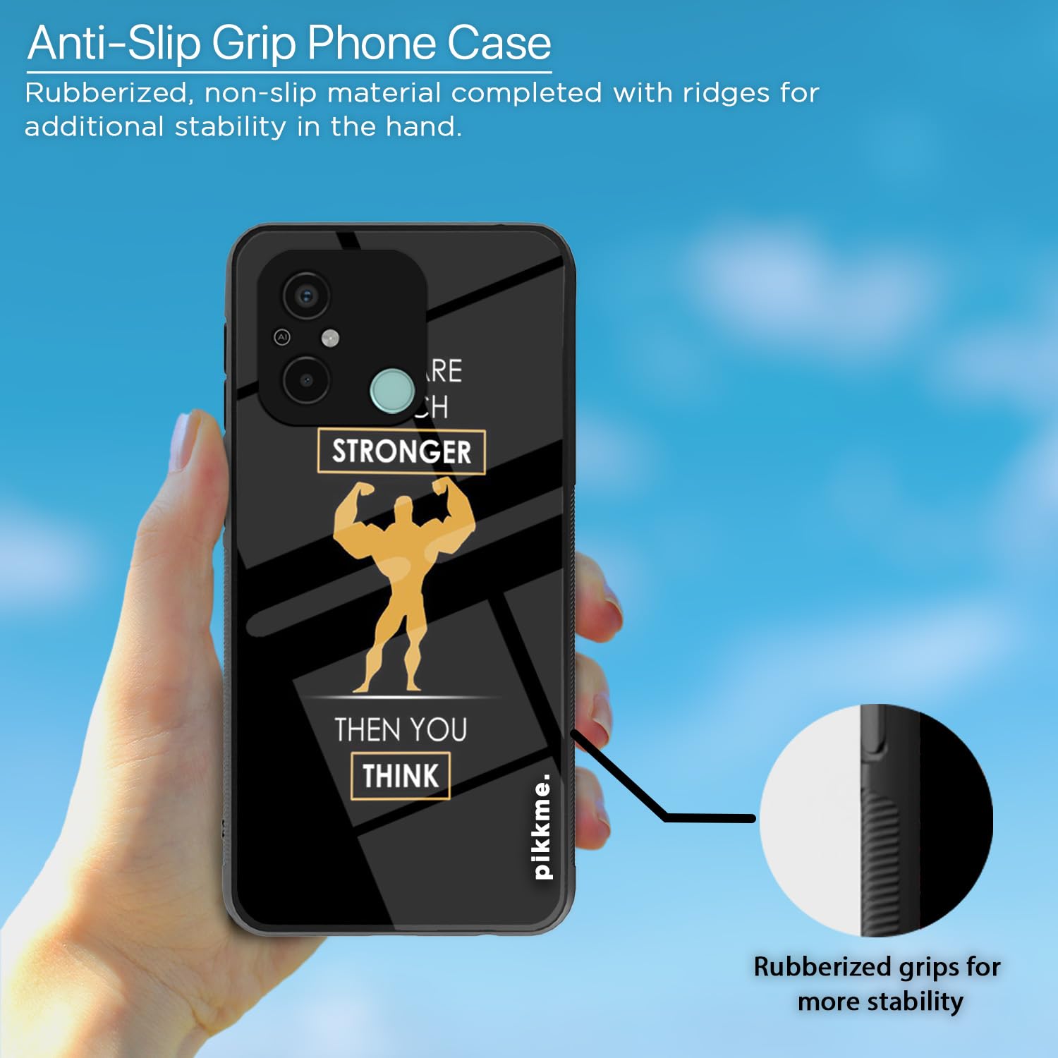 Pikkme Redmi 12C/Poco C55 Hybrid mobile back cover – photo 5