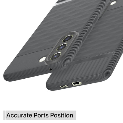 Pikkme Samsung S21 FE 5G Silicone grey mobile back cover – photo 4
