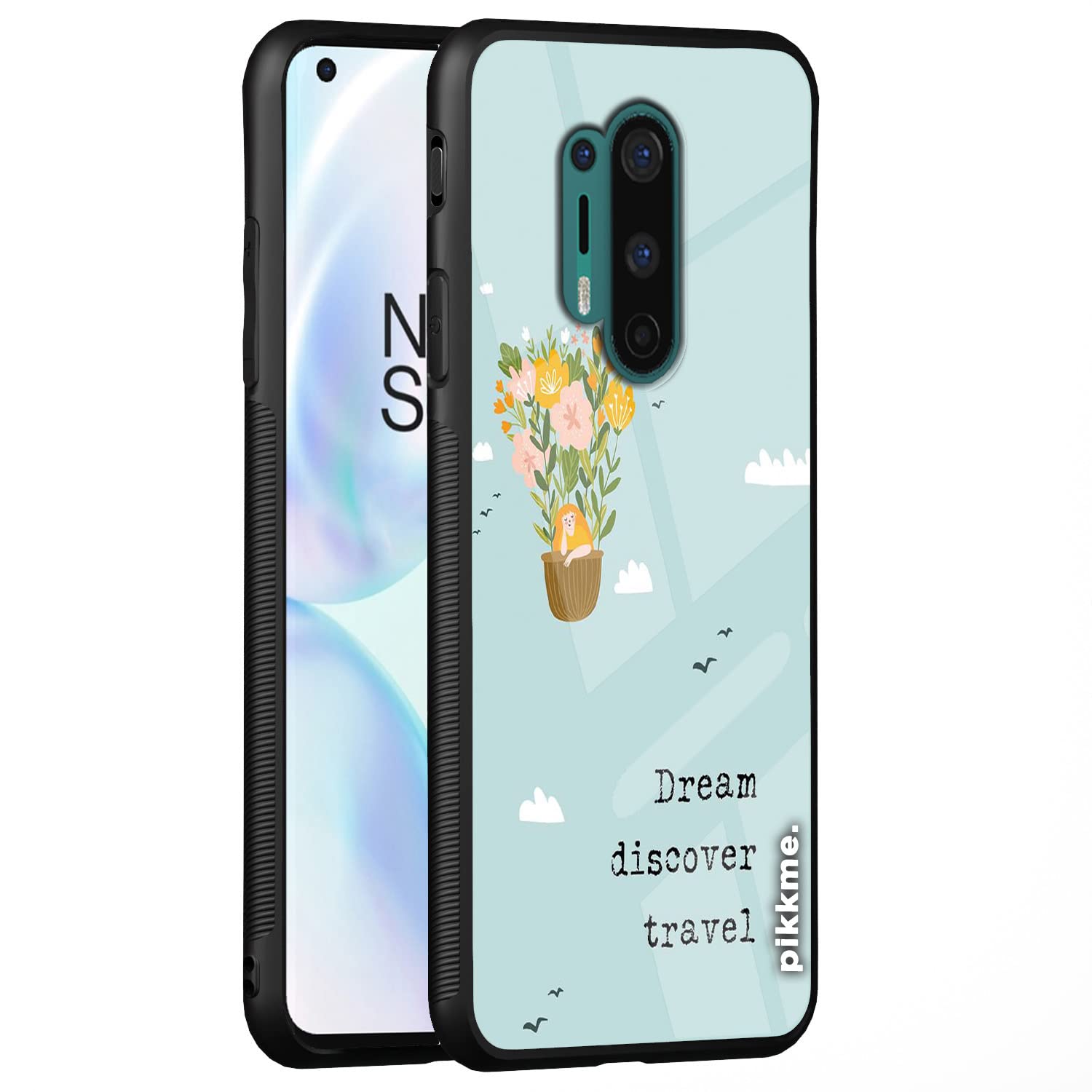 Pikkme OnePlus 8 Pro Hybrid back cover