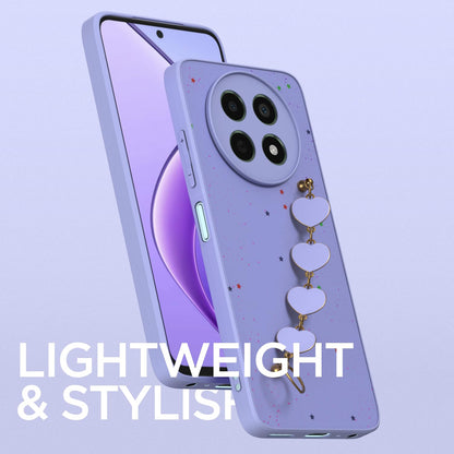 Pikkme Realme Narzo 70x 5G/N65/13/12/12X 5G/C65 Chain purple back cover – photo 6